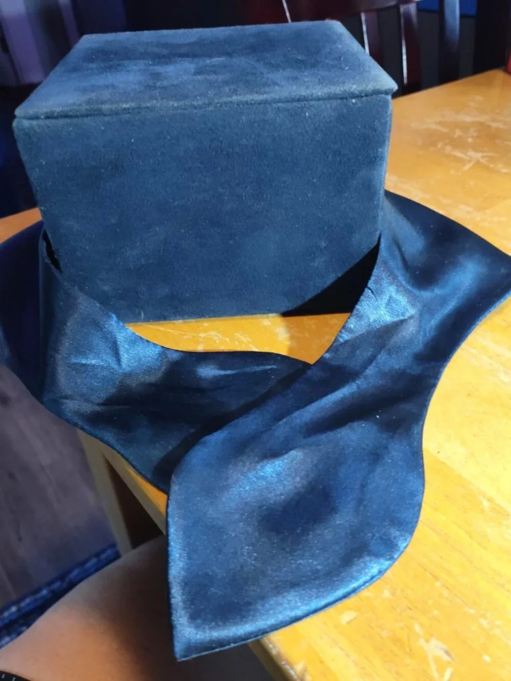 1970s Calvin Klein Royal Blue Promotional Obsession Box. SHIPS FREE